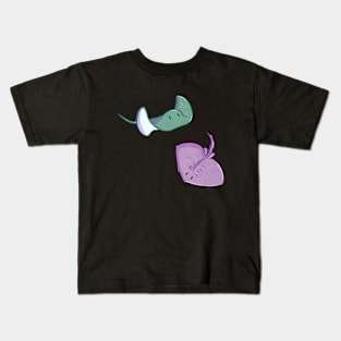 Stingray Stickers Kids T-Shirt